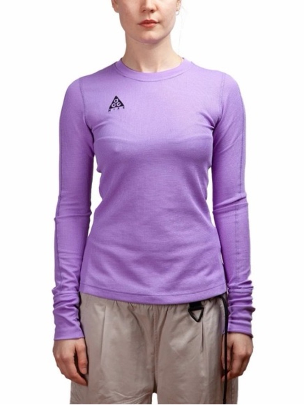 Nike ACG Waffle-Knit Long Sleeve Top Size Small